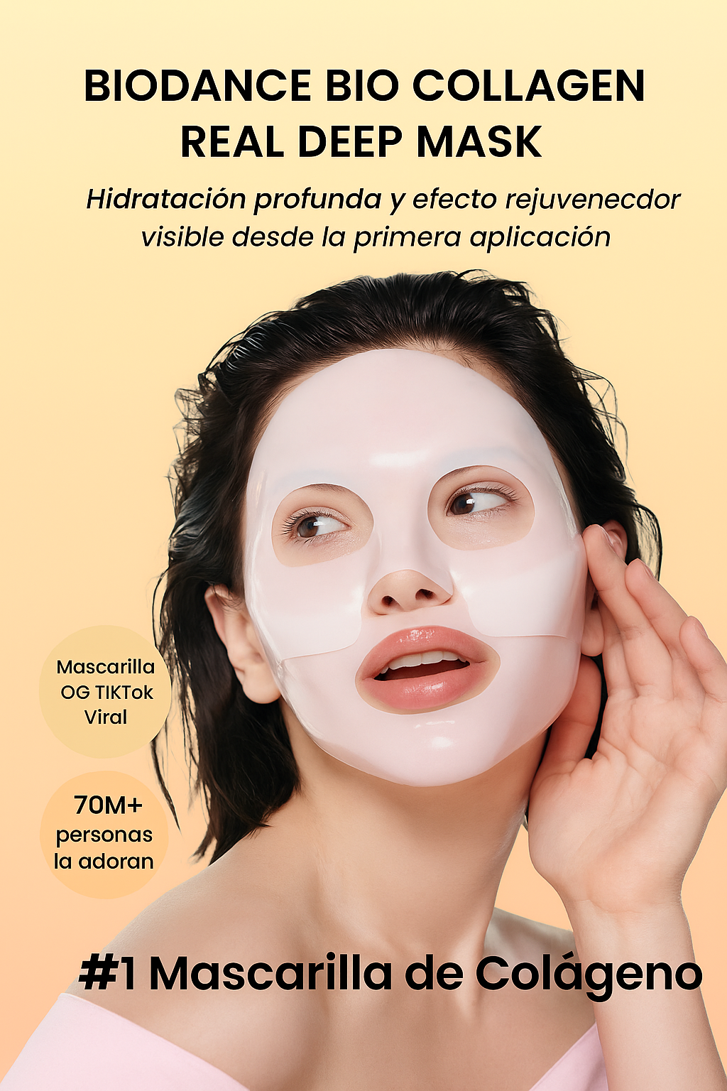 Mascarillas facial BIO-COLLAGEN 5 unidades