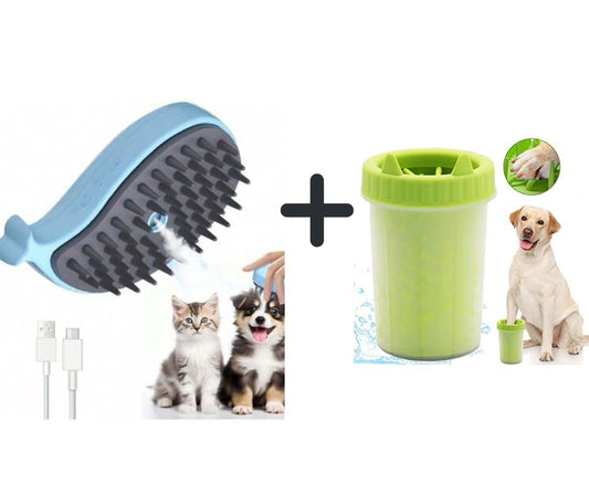 Pack de Cepillo vapor mas Limpiador de patas